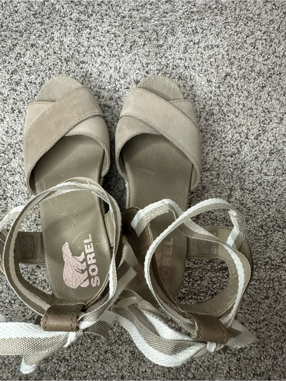 Like New Sorel Joanie Espadrille Sandals
